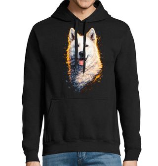 Obrázek 1 produktu Pánská mikina Bílý švýcarský ovčák