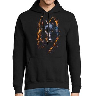 Obrázek 1 produktu Pánská mikina Belgický ovčák Groenendael