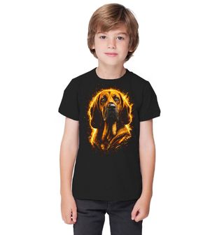 Obrázek 1 produktu Dětské tričko Svatohubertský pes Bloodhound