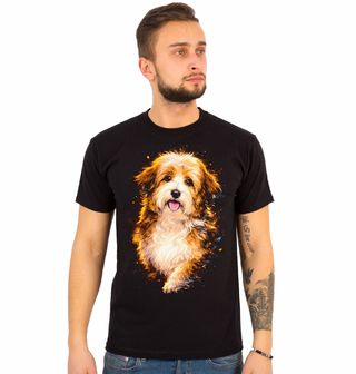 Obrázek 1 produktu Pánské tričko Roztomilý Havanský psík