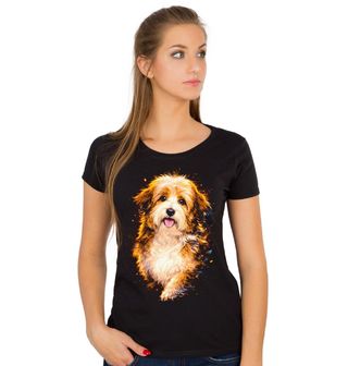 Obrázek 1 produktu Dámské tričko Roztomilý Havanský psík