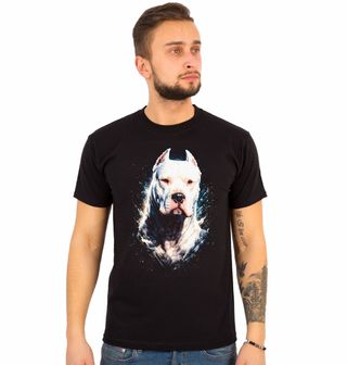 Obrázek 1 produktu Pánské tričko Bílá Argentinská doga