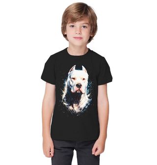 Obrázek 1 produktu Dětské tričko Bílá Argentinská doga