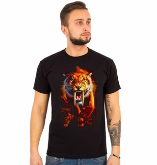 Obrázek 1 produktu Pánské tričko Šavlozubý tygr