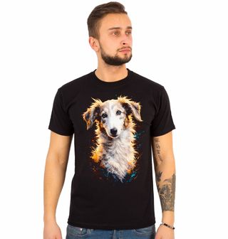 Obrázek 1 produktu Pánské tričko Ruský chrt Barzoj