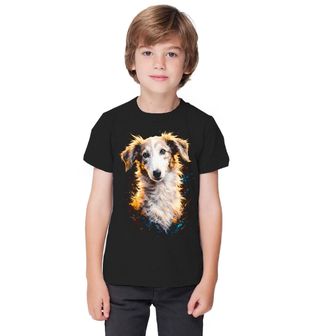 Obrázek 1 produktu Dětské tričko Ruský chrt Barzoj