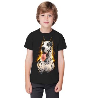 Obrázek 1 produktu Dětské tričko Harlekýnská Německá doga