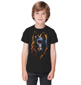 Obrázek 1 produktu Dětské tričko Belgický ovčák Groenendael