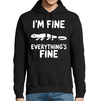Obrázek 1 produktu Pánská mikina Ještěrka bez Ocasu I’m Fine Everything’s Fine
