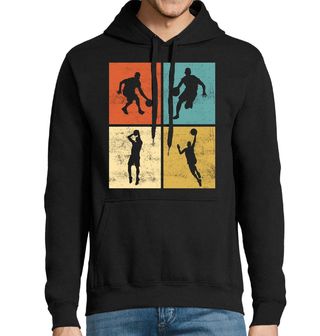 Obrázek 1 produktu Pánská mikina Retro Basketbal v Pohybu