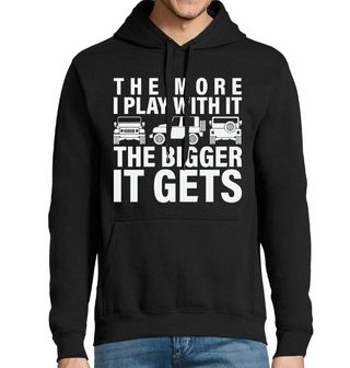 Obrázek 1 produktu Pánská mikina Terénní Auto The More I Play with It