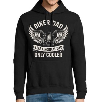 Obrázek 1 produktu Pánská mikina Táta Motorkář Biker Dad