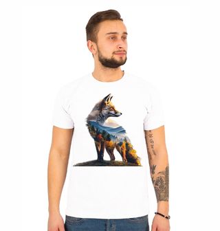 Obrázek 1 produktu Pánské tričko Moudrá Liška v Krajině