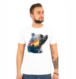 Obrázek 1 produktu Pánské tričko Medvěd v Ohnivé Krajině