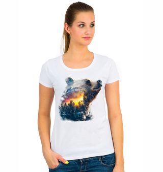 Obrázek 1 produktu Dámské tričko Medvěd v Ohnivé Krajině