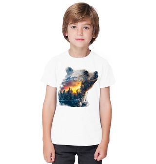 Obrázek 1 produktu Dětské tričko Medvěd v Ohnivé Krajině