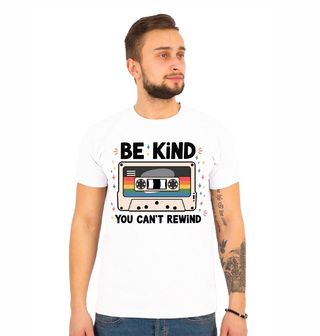 Obrázek 1 produktu Pánské tričko Barevná Retro Kazeta Be Kind