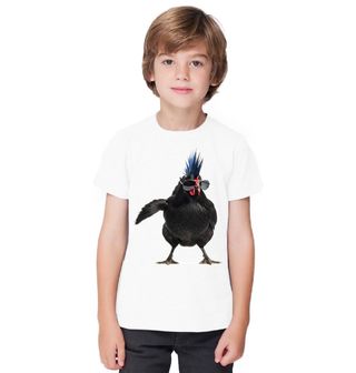 Obrázek 1 produktu Dětské tričko Pankáč Slepice s Brýlemi