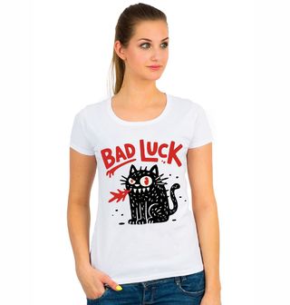 Obrázek 1 produktu Dámské tričko Černá Kočka Bad Luck