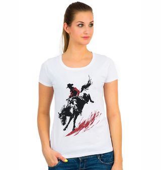 Obrázek 1 produktu Dámské tričko Jezdec na Divokém Západě