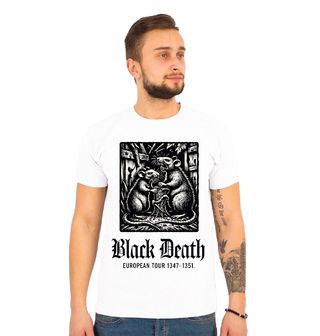 Obrázek 1 produktu Pánské tričko Krysy a Černá smrt Morové turné Evropou
