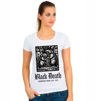 Obrázek 1 produktu Dámské tričko Krysy a Černá smrt Morové turné Evropou