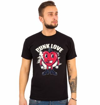 Obrázek 1 produktu Pánské tričko Láska k Punku Punk Love
