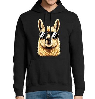 Obrázek 1 produktu Pánská mikina Cool Lama v Brýlích