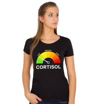 Obrázek 1 produktu Dámské tričko Nízká Hladina Stresu Cortisol