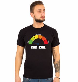 Obrázek 1 produktu Pánské tričko Cortisol na Stupnici