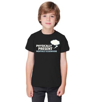 Obrázek 1 produktu Dětské tričko Tělem Tady Hlavou Jinde