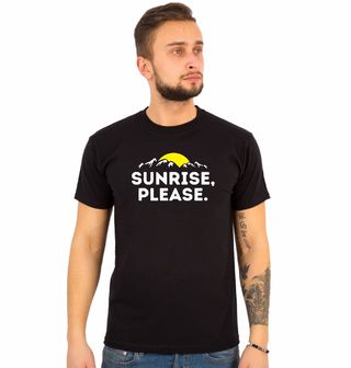 Obrázek 1 produktu Pánské tričko Východ Slunce Prosím Sunrise Please