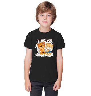 Obrázek 1 produktu Dětské tričko Stydliví medvídci