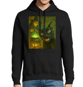 Obrázek 1 produktu Pánská mikina Selfie Černy Kočky a Čarodějnice