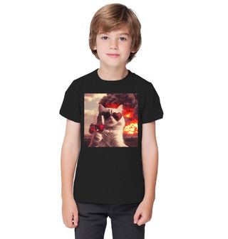 Obrázek 1 produktu Pánská mikina Selfie Kočky uprostřed Výbuchu