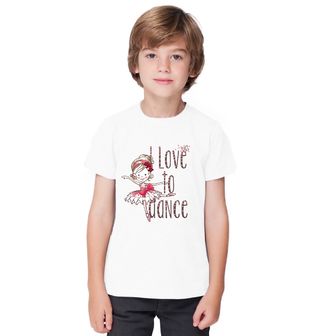 Obrázek 1 produktu Dětské tričko Miluji tanec