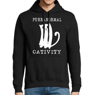 Obrázek 1 produktu Pánská mikina Paranormální Kočka