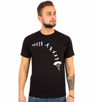 Obrázek 1 produktu Pánské tričko Evoluce Parašutisty