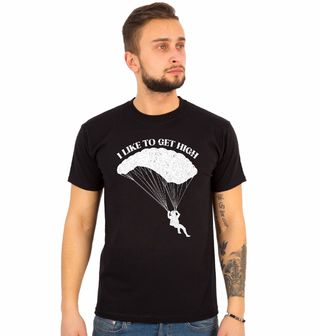 Obrázek 1 produktu Pánské tričko Miluju Výšky I Like to Get High