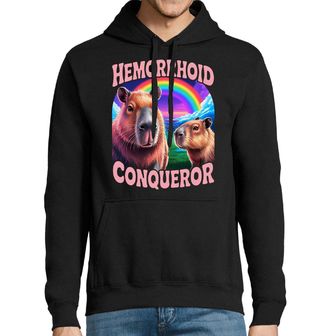 Obrázek 1 produktu Pánská mikina Kapybara Dobyvatel Hemoroidů