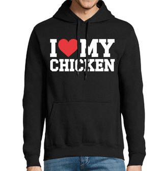 Obrázek 1 produktu Pánská mikina Láska ke Kuřeti I Love my Chicken