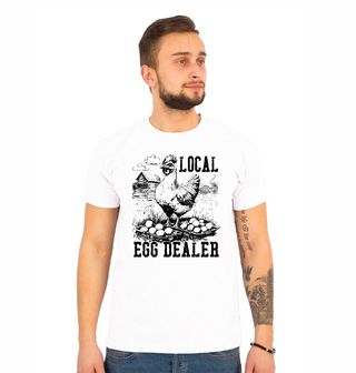 Obrázek 1 produktu Pánské tričko Lokální Prodejce Vajec