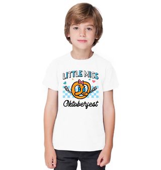 Obrázek 1 produktu Dětské tričko Slečna Oktoberfestová Little Miss Oktoberfest