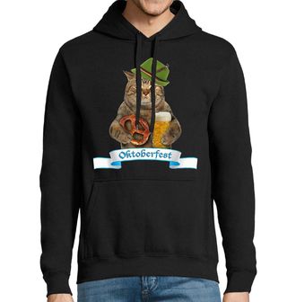 Obrázek 1 produktu Pánská mikina Kočka Slaví Oktoberfest