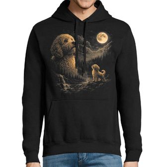 Obrázek 1 produktu Pánská mikina Labradoodle a Kouzlo Úplňku