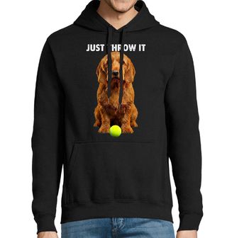 Obrázek 1 produktu Pánská mikina Bretaňský baset Prostě to hoď