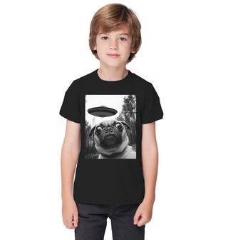 Obrázek 1 produktu Dětské tričko Selfie Mopse a UFO