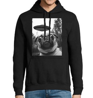 Obrázek 1 produktu Pánská mikina Selfie Mopse a UFO