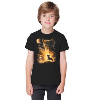 Obrázek 1 produktu Dětské tričko Francouzský Buldoček a Kouzlo Úplňku