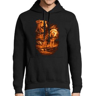 Obrázek 1 produktu Pánská mikina Foxteriér a Kouzlo Úplňku